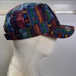 NEW NEXGEN Aztec Multi Colour Hat Cotton Boho Cottagecore